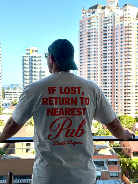 If Lost, Return to Nearest Pub Heavy Tee