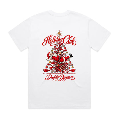 Holiday Club Christmas Golf Heavy Tee