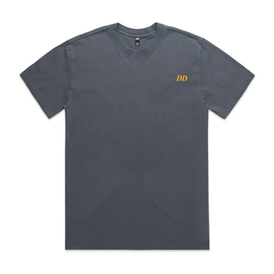 Naps, Snacks, Beers & Survive Heavy Faded Tee Dusty Blue