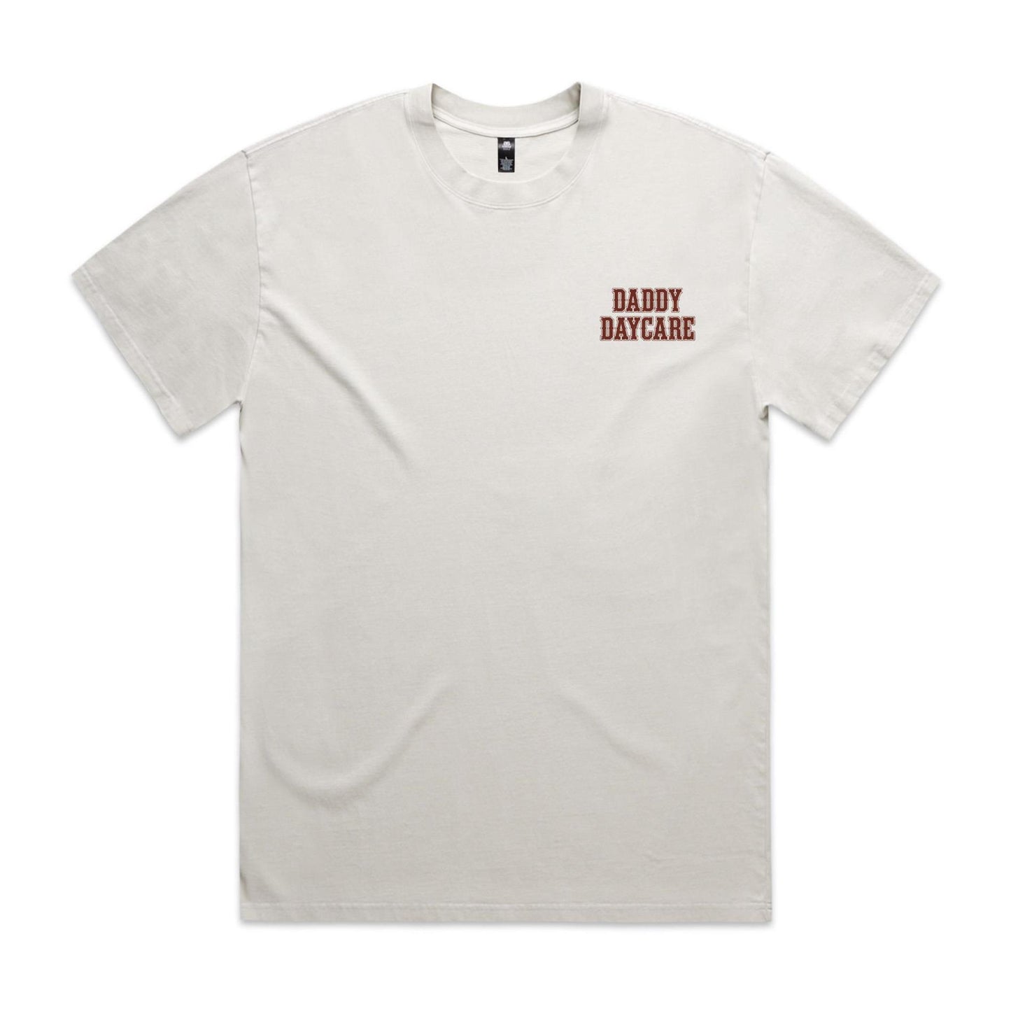 Daddy Daycare Heavy Faded Bone Western Tee