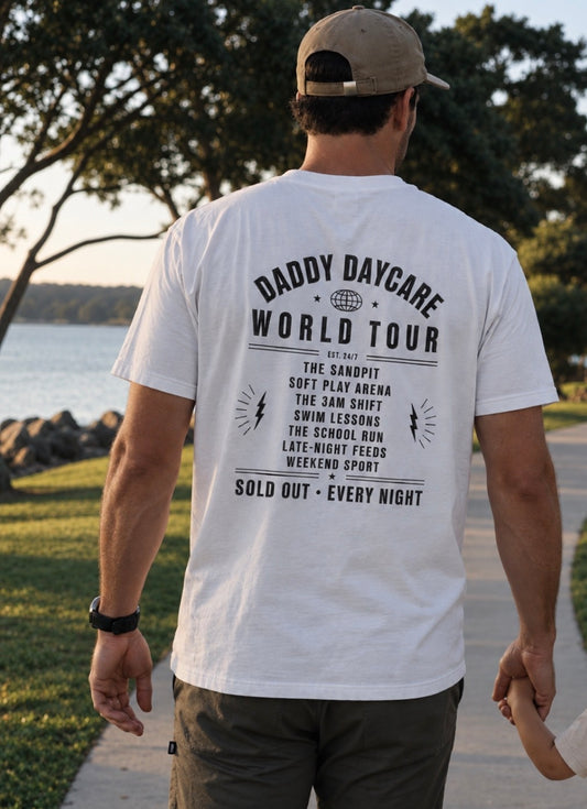 World Tour Heavy Tee – White
