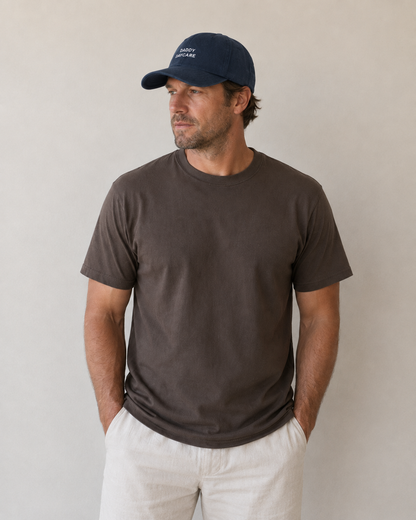 Western Heavy Faded Brown Tee