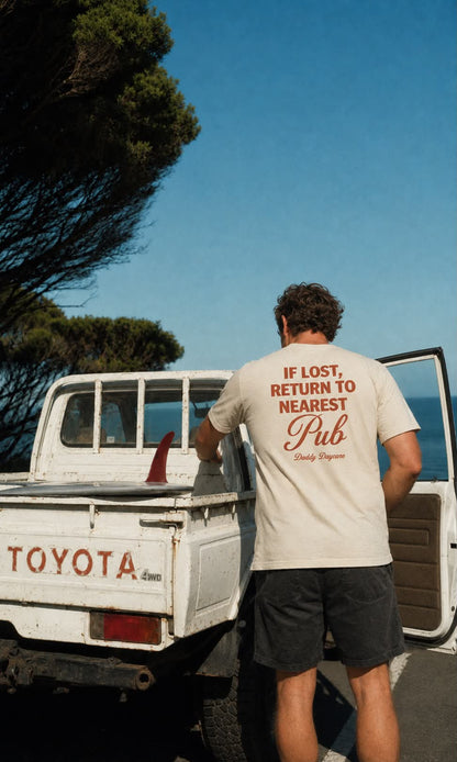 If Lost, Return to Nearest Pub Heavy Tee