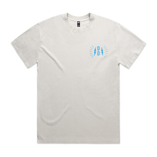 Daddy Daycare World Tour Heavy Faded Bone Tee