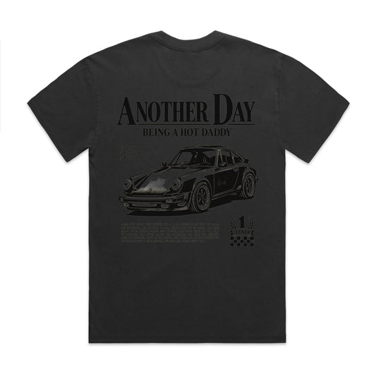 Daddy Daycare Heavy Faded Black Another Day Tee